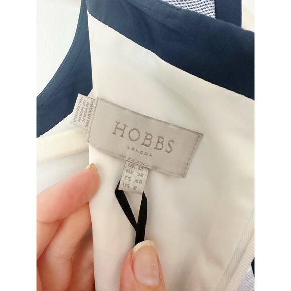 NWT Hobbs Blue and white striped shift dress - Picture 12 of 12